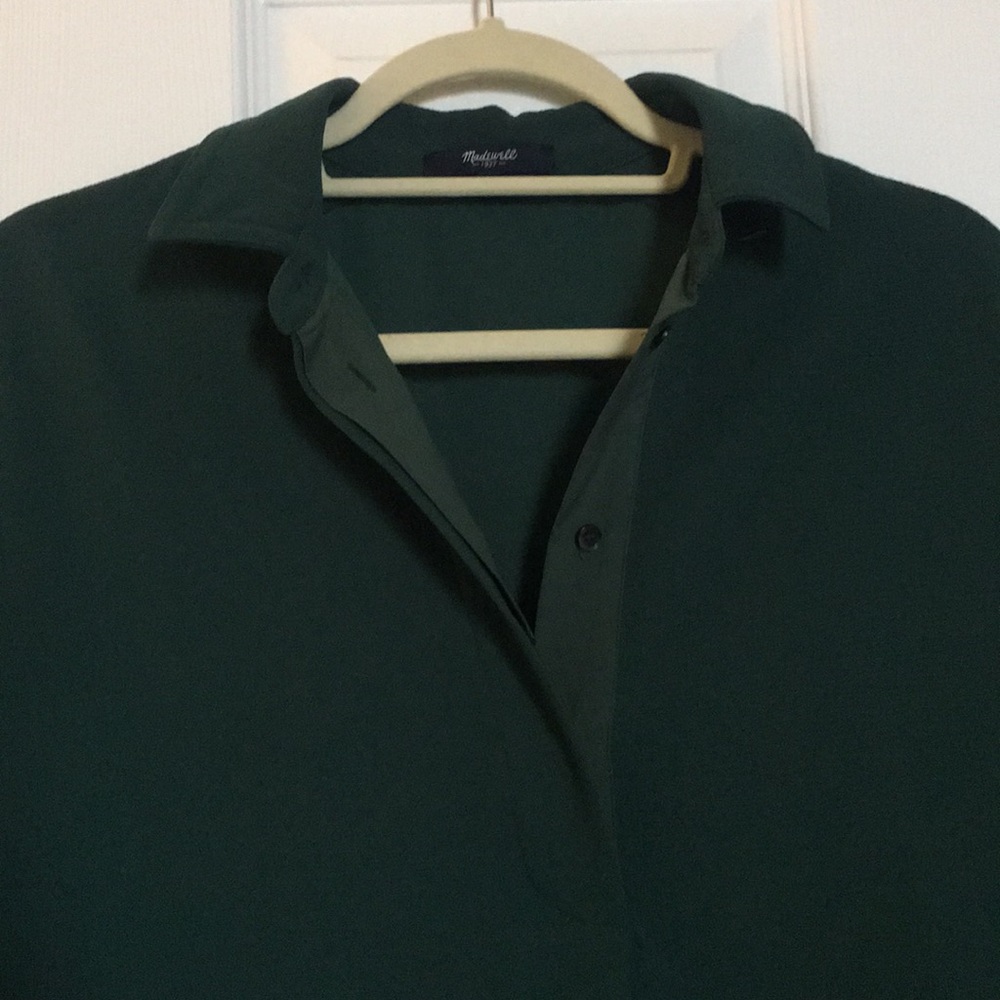 Madewell 3/4 Sleeve Shirt Dress